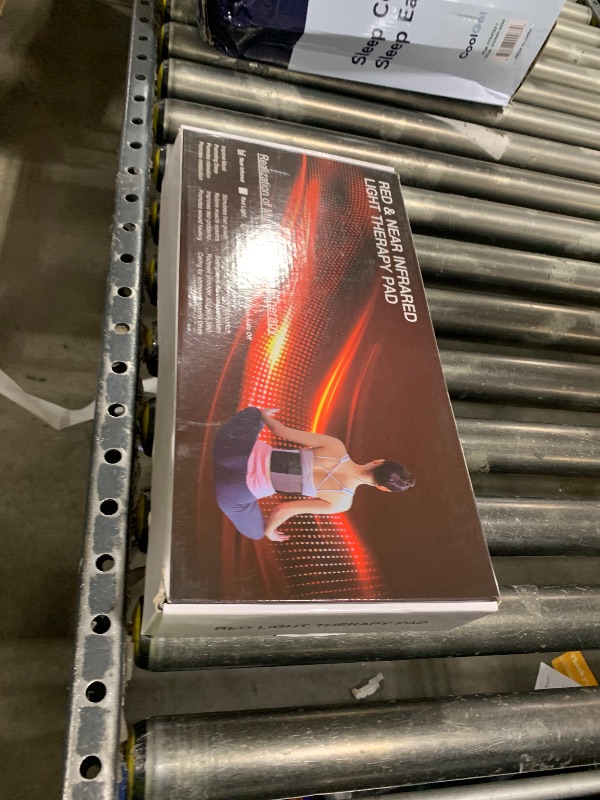 Photo 1 of Puroth Red Light Therapy Mat for Body 24"x12" with 242 LEDs (726 Chips), 660nm Red and 850nm Near Infrared Light Therapy Pad, 3 Modes, 5 Brightness Levels for Back Waist Legs Abdomen Knee Shoulders