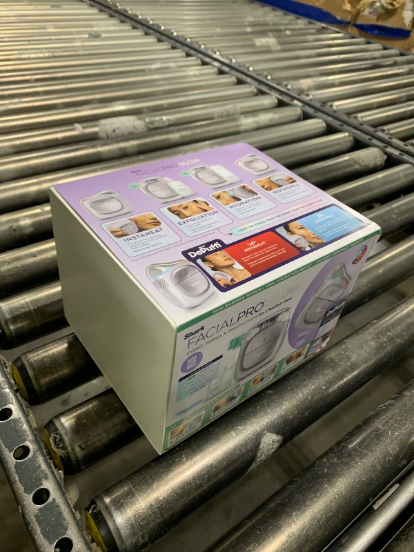 Photo 1 of Shark FacialPro Glow at-Home Hydro-Powered Facial System with DePuffi Hot & Cold Therapy – Professional Spa Skincare Device for Pore Cleansing, Hydration, & Radiant Glow, Lilac, FH320PL