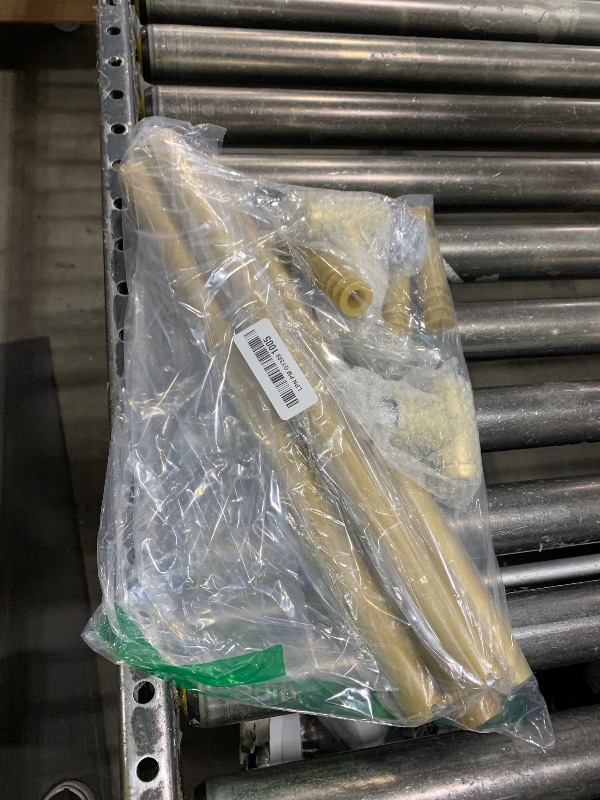 Photo 1 of Haryaers Gold Curved Shower Curtain Rod,35-76 Inches Adjustable Length Curved Shower Rods Round Shower Curtain Rod Rust Proof Stainless Steel Curved Shower Rods For Bathroom