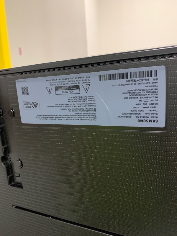 Photo 1 of Samsung 55-Inch Class The Frame LS03F 4K QLED Smart TV (2025 Model) Slim Fit Wall Mount, Modern Frame Design, NQ4 AI Gen2 Processor, Art Mode, Artful Picture Quality, Samsung Vision AI, Alexa Built-in