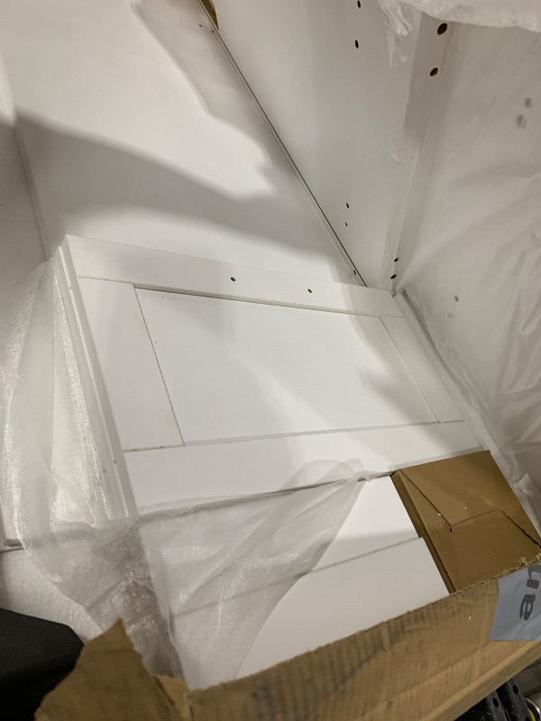 Photo 1 of WHITE STORAGE DRESSER