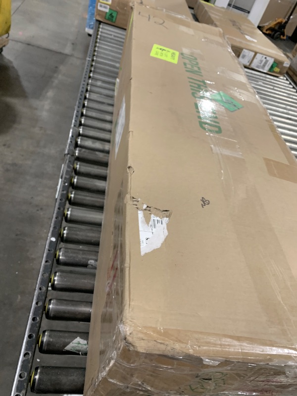 Photo 1 of National Tree Company 7.5 ft Pre-Lit Nordic Spruce Slim Artificial Christmas Tree, 600 LED Lights, 3,268 Tips, Foot Pedal, 10 Light Functions, Includes Stand, Green