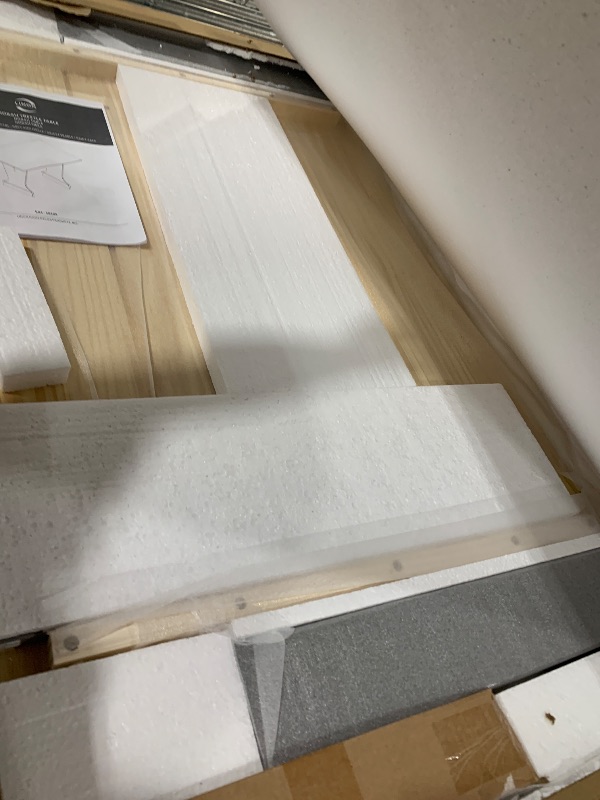 Photo 1 of Linon Harris Grey and Maple Three Piece Solid Pine Dining Set Includes Dining Table and Two Benches