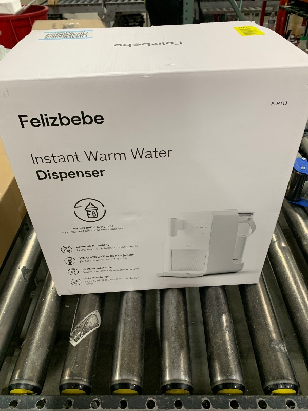 Photo 1 of Instant Warm Water Dispenser, Water Warmer for Baby Formula, Adjustable Temperature & Volume, Hot Water Dispenser for Baby Bottle with Night Light, Detachable 3L Glass Water Tank, 7x24H Keep Warm