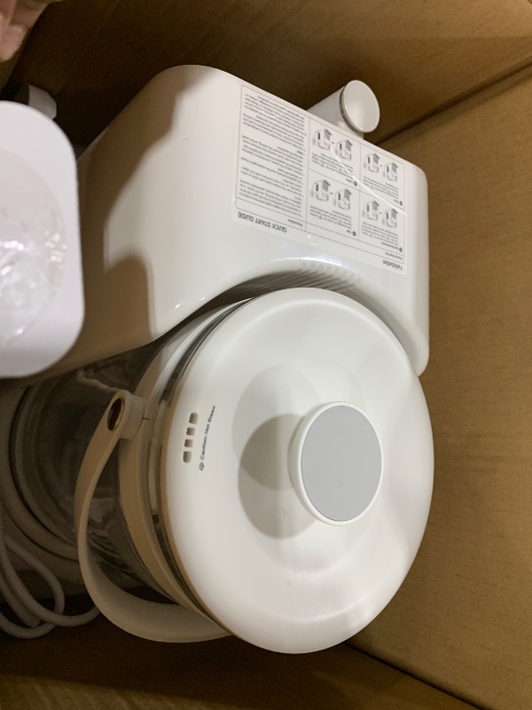 Photo 1 of Instant Warm Water Dispenser, Water Warmer for Baby Formula, Adjustable Temperature & Volume, Hot Water Dispenser for Baby Bottle with Night Light, Detachable 3L Glass Water Tank, 7x24H Keep Warm