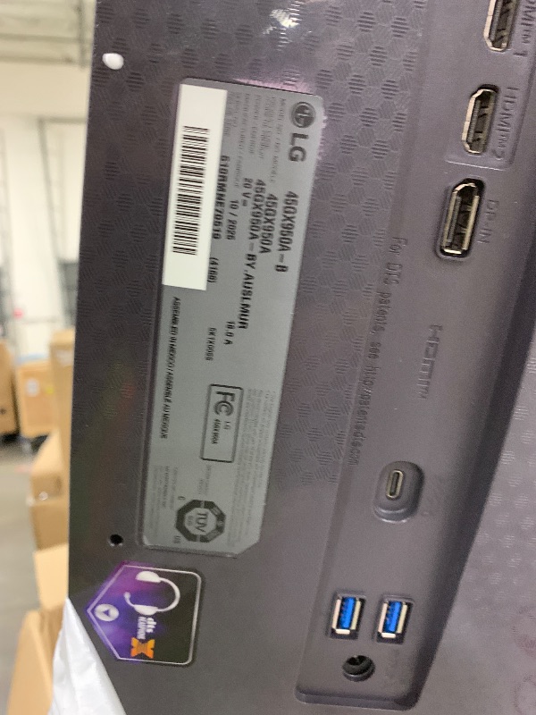 Photo 1 of LG CURVED GAMING MONITOR