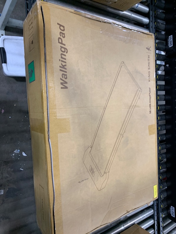 Photo 1 of WALKINGPAD Z1 Foldable Walking Pad Treadmill for Home Office, Under Desk Treadmill with Adaptive Speed Control, Compact Design for Small Spaces, No Assembly Needed