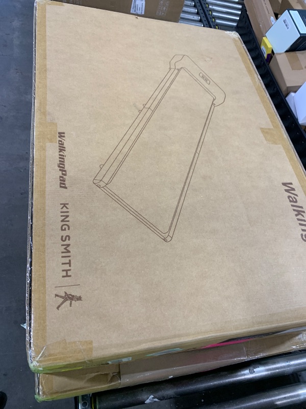 Photo 1 of WALKINGPAD Z1 Foldable Walking Pad Treadmill for Home Office, Under Desk Treadmill with Adaptive Speed Control, Compact Design for Small Spaces, No Assembly Needed