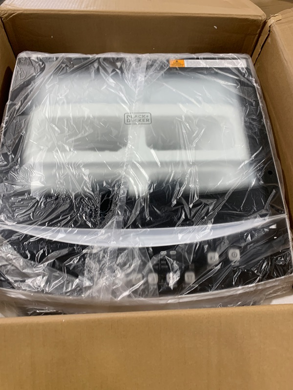 Photo 1 of BLACK+DECKER 3.0 Cu. Ft. Portable Washer, 26.5 lb. Capacity Washing Machine, 6 Cycles, Quick Connect Sink Adapter and Drain Hose Included, Transparent Lid & LED Display, BPW30MW, White