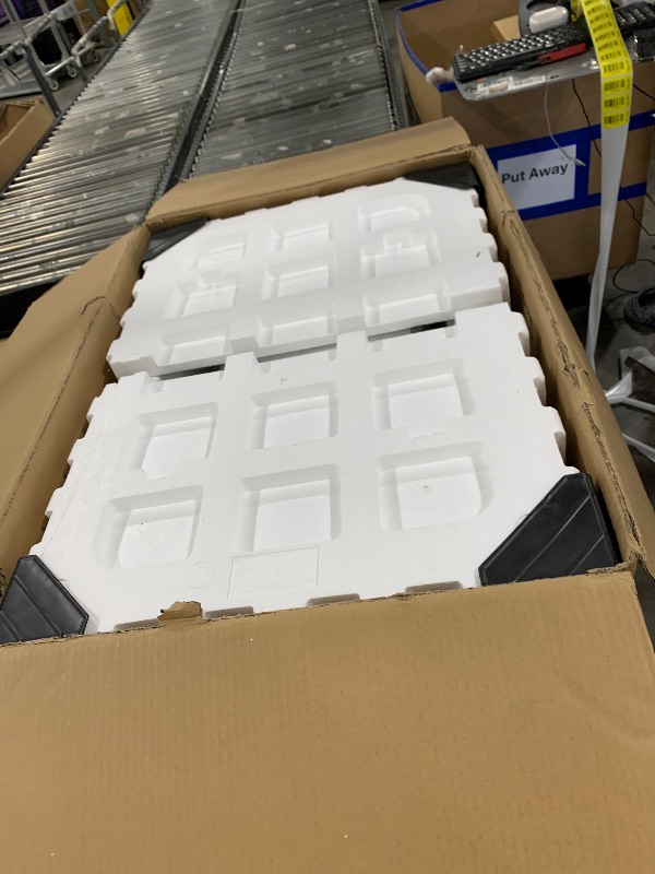 Photo 1 of 30 White Farmhouse Sink Reversible Workstation, Hugsleek Undermount Farm Kitchen Sink 30x20 inch Apron Front White Porcelain Ceramic Fireclay Sinks Single Bowl Under Counter Farmer Basin Accessories