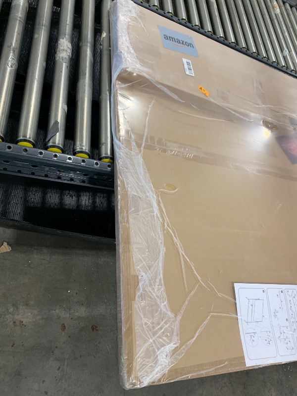 Photo 1 of VIZ-PRO Double-Sided Magnetic Mobile Whiteboard, 96 x 48 Inches, Rolling Dry Erase Board Easel Stand on Wheels with Aluminium Frame for School Office Home 8' x 4'