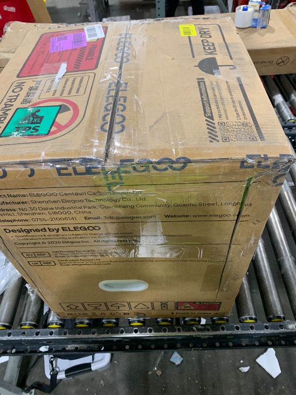 Photo 1 of ELEGOO Centauri Carbon 2 Combo Multi Color 3D Printer, CoreXY 500mm/s High Speed Multicolor Printing with Canvas, 1-Click Full Auto Leveling and 350°C High-Temp Nozzle, 256x256x256mm Build Volume