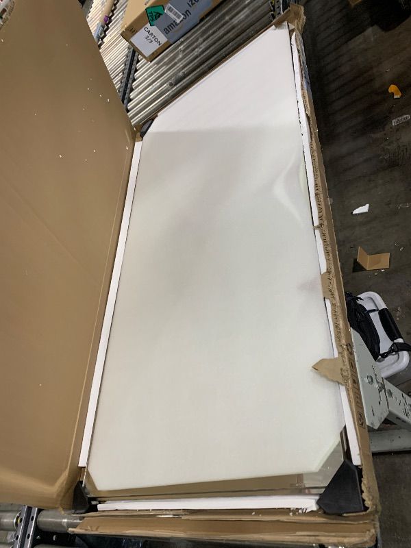 Photo 1 of Amorho 48''x24''(Each)-3Pack Gym Mirror, Tempered Glass Frameless Full Body Mirror for Home, Yoga Studios, Dance Rooms, Garage Gyms.