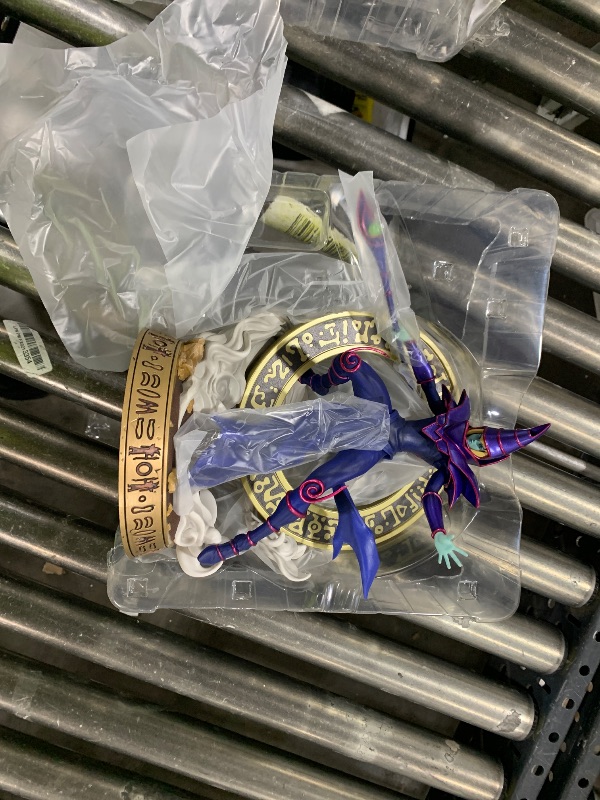 Photo 1 of First 4 Figures Yu-Gi-Oh! Dark Magician PVC Statue (Blue Variant), 12 inches
