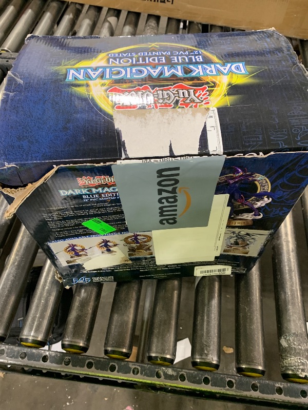 Photo 1 of First 4 Figures Yu-Gi-Oh! Dark Magician PVC Statue (Blue Variant), 12 inches