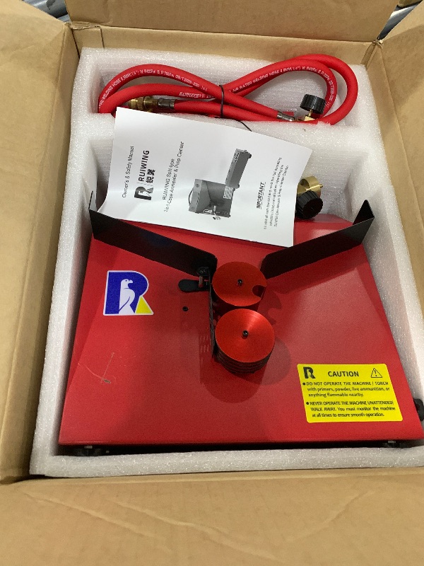 Photo 1 of RuiWing Brass Case Annealer & Case Prep Center - RED Split-type-2-in-1 Annealing Machine for Reloading 223/5.56, .308, 6.5, .338 Lapua - Torch & Hose Included