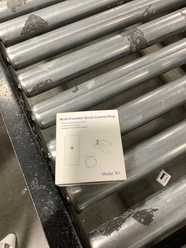 Photo 1 of [New Upgrade, Easy to Use] TikTok Scrolling Ring Remote Control, Camera Shutter Remote, Wireless Bluetooth Scrolling Ring for iPhone, iPad, iOS, Android - Black