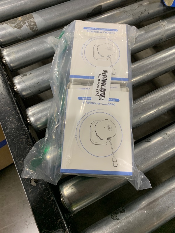 Photo 1 of 4MP/2K Window Camera for Home Security, 2Pack No Drill 5G&2.4G WiFi Indoor Security Cameras, Outdoor Monitoring thru Glass, Blacklight Color Night Vision, 24/7 AI Human Detection, Apt. Easy Mag. Mount