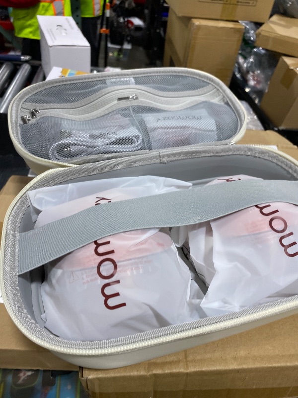 Photo 1 of Momcozy Wearable Breast Pump, Hands Free Upgraded Mobile Flow | M9, App Discreet Control with Personalized Multi-Modes & 15 Levels, Wearable Breast Pump 24mm, 2 Pack Cozy Red