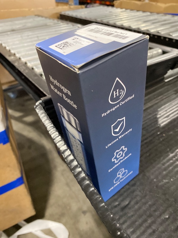 Photo 1 of Hydrogen Water Bottle Generator - Portable Hydrogen Water Ionizer Machine SPE PEM Tech, Rechargeable Hydrogen Rich Water Glass Bottle for Home Gym Office and Travel Hydrogen Bottle