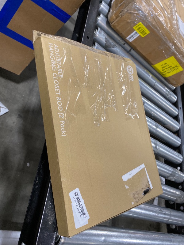 Photo 1 of STORAGE MANIAC Hanging Closet Rod, Adjustable Width and Height Closet Hanging Organizer, Space-Saving Clothes Hanging Bar, Closet Extender Hanging Rod Double Closet Hanging Rod, 2 Pack Chrome