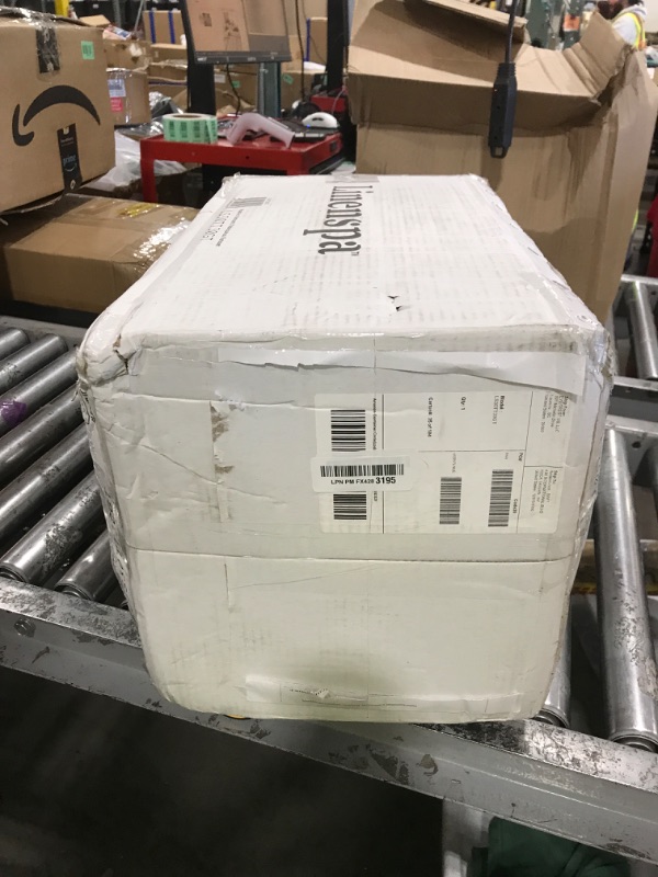 Photo 1 of eqivei Kitchen Rugs Non Skid Washable Set of 2 PCS, Absorbent Runner Rugs for Kitchen, Farmhouse Weave Floor Mats in Front of Sink, 17.3"x 47"+17.3"x 29" (Inky)