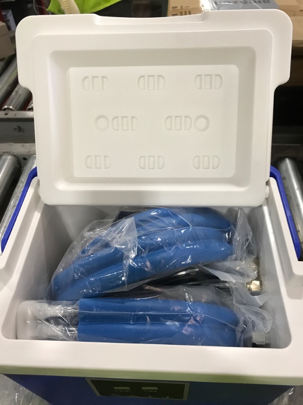 Photo 1 of SELOOYE Cold Therapy Machine with Memory Function, Programmable Timer, Wireless Remote & Quiet Pump, Portable Ice Machine for Knee After Surgery, Ankle, Arm Relief, Ideal for Sports Injuries