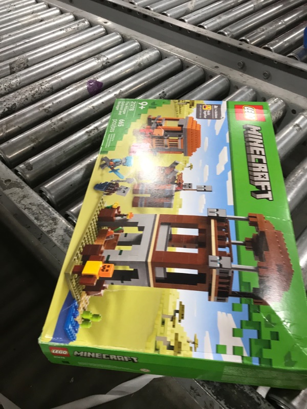 Photo 1 of LEGO Minecraft The Pillager Outpost and Ravager Building Toy - Video Game Building Blocks for Kids, Boys & Girls, Ages 9+ - Includes Space Sentinel & 3 Minifigures - Gift Idea for Gamers - 21278