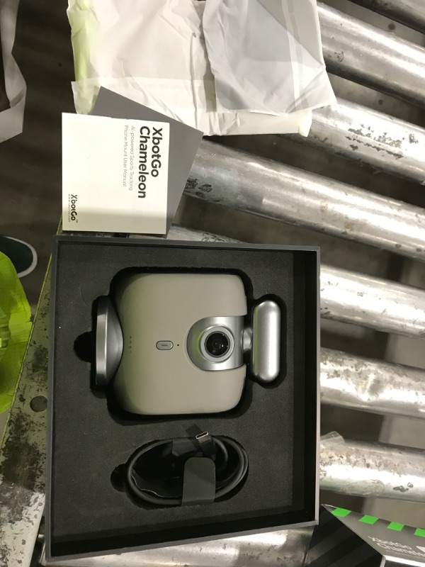 Photo 1 of XbotGo Chameleon AI Auto Sports Action Camera - 4K 60FPS Soccer Camera and Basketball Tracking Camera for Team Sports, Live Streaming, No Subscription, Works with iOS & Android (Lava Graphite)