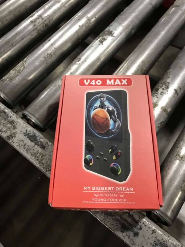 Photo 1 of 2026Newly Upgraded V40 MAX Retro Handheld Game Console with 256G Built-in 20000+ Classic Games, 4.0 Inch 4K HD IPS Screen Open Source Linux System, 4000mAh Battery, Portable Pocket Video Game Console