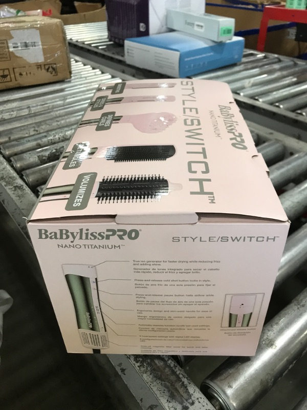 Photo 1 of BaBylissPRO Nano Titanium Style|Switch Ionic Multi-Styler and Hair Dryer