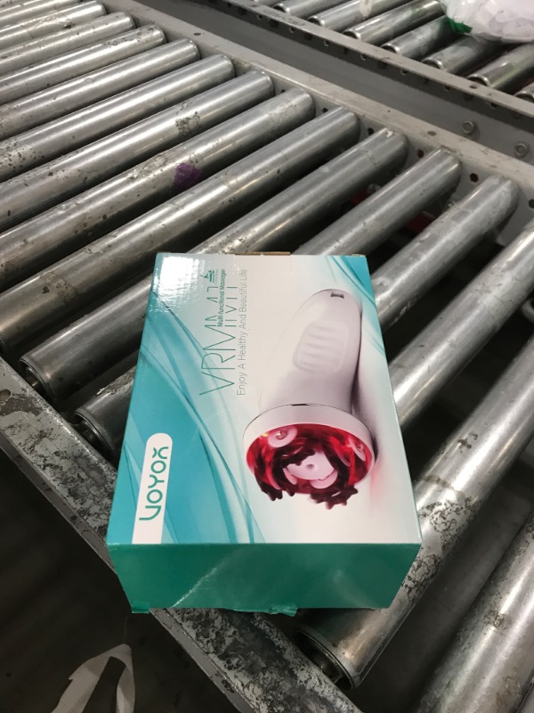 Photo 1 of VOYOR Electric Cellulite Massager, Body Sculpting Machine for Arms, Belly, Legs, Waist, Buttocks, 3 Strengths for Body Cleaning and Deep Tissue Cellulite Massage, IPX7 Waterproof & Cordless VRMM1-NEW