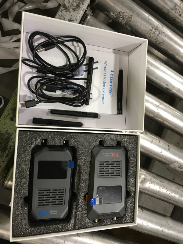 Photo 1 of Lemorele Wireless Video Transmitter and Receiver, 1080P60Hz Low Latency,Up to 4 Receiver, HDMI in & Loop Out,USB-C Powered,Plug and Play up to 200m Range?for Streaming/Video Production/Home Theater