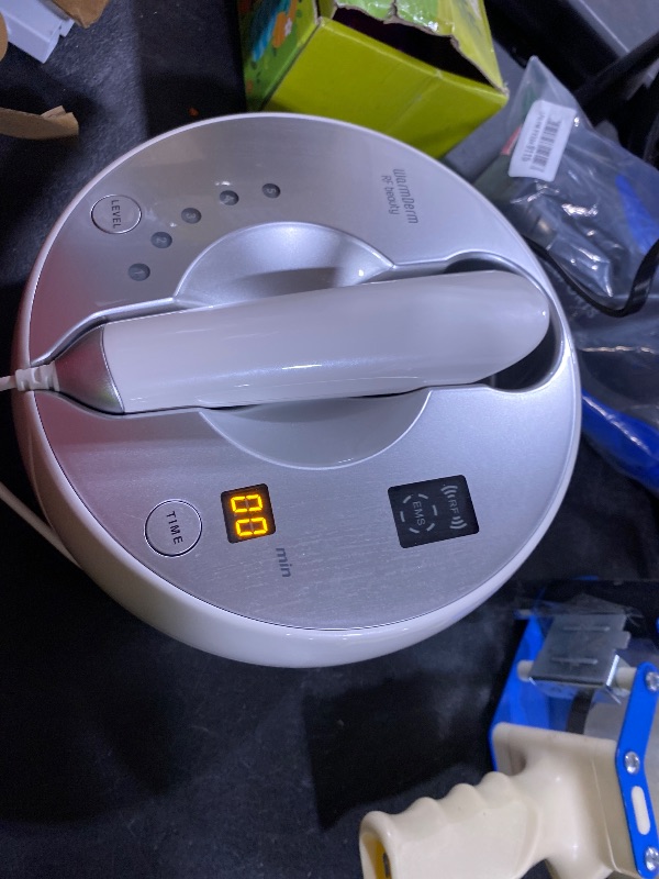 Photo 1 of Skin Firming Facial Device, Double Effect 5-in-1Professional Home Beauty Device for Face, Neck, Arms, Abdomen, Legs, 2025 New Upgrade 5 Energy Levels - Salon Results (EP-400)