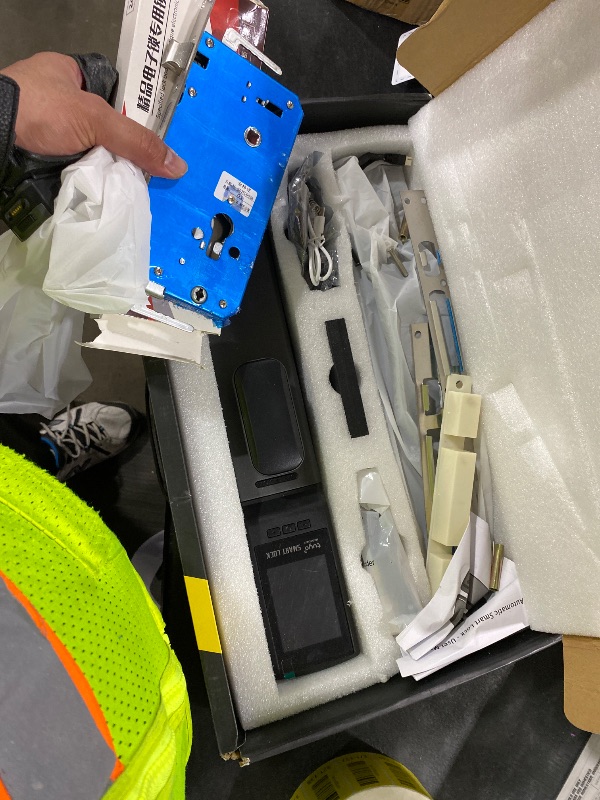 Photo 1 of TianfuSpanda 3D Face Recognition Door Lock with Lockbody, Video Smart Lock with Camera&Doorbell, Front Door Keyless Entry Lock, WiFi&Tuya APP Control/Fingerprint/IC Card/Password/Keys