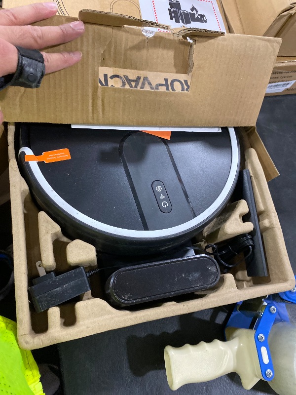 Photo 1 of ROPVACNIC Robot Vacuum Cleaner Robot Vacuum and Mop Combo with 5200Pa Suction, Personalized Cleaning Adjustments, Self-Charging Robotic Vacuum Cleaner, Advanced Obstacle Avoidance