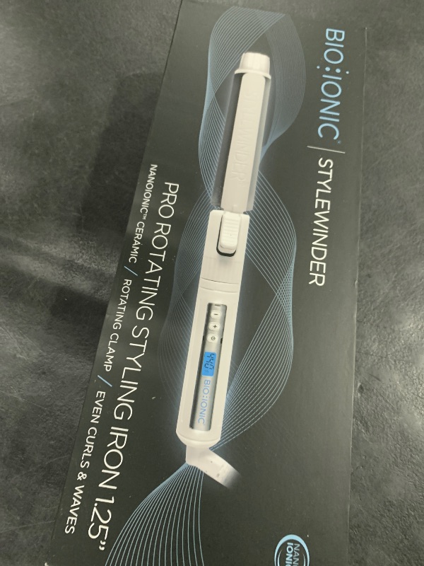 Photo 1 of BIO IONIC Stylewinder Rotating Styling Iron, 1.25 Inch