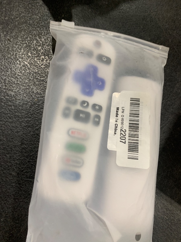 Photo 1 of (Pack of 2) ONEBOM White Replacement Remote Compatible for Roku TV with Soft Protective Silicone Cover(Glow in The Dark), Universal Remote for TCL/Hisense/Onn/Sharp/Philips/Element Roku Smart TV