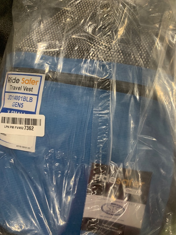 Photo 1 of RideSafer Gen 5 - Small Blue, Lightweight, Compact, Portable Car Seat - Perfect for Travel and Everyday Child Safety