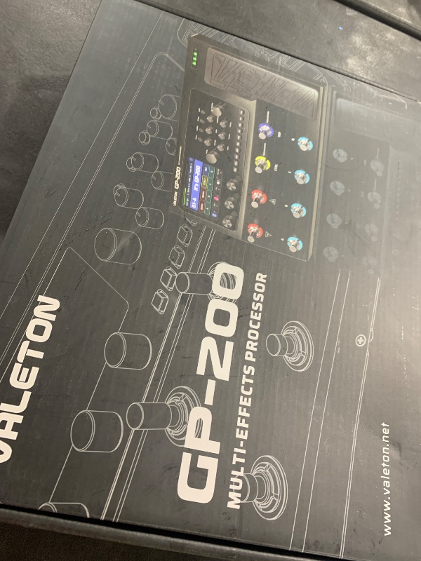 Photo 1 of VALETON GP-200 Multi-Effects Guitar/Bass Pedal with Expression, FX Loop, MIDI, Amp Modeling, IR Cab Simulation, Stereo, USB Interface