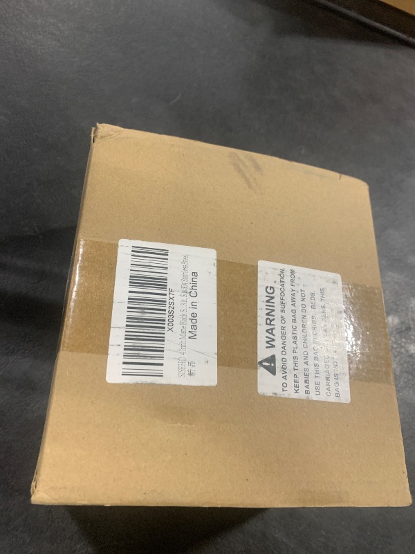 Photo 1 of SISEHO 4 Inch Matte Black Square Shower Drain Cover for Bathroom Invisible Inlay Tile Square Plate Cover Adjustable Flange Kit, Sus304 Stainless Steel