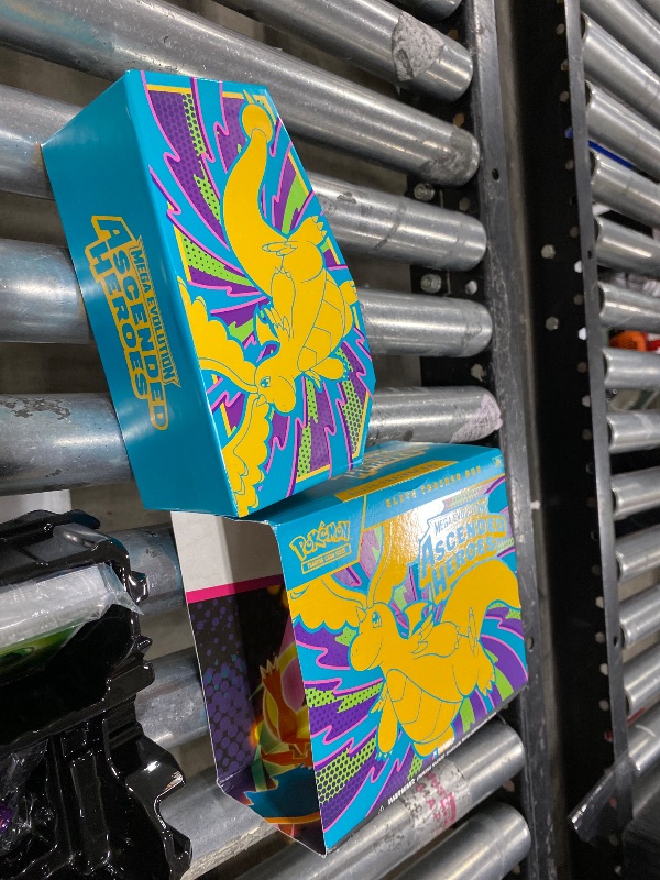 Photo 1 of Pokémon TCG: Mega Evolution—Ascended Heroes Elite Trainer Box opened- cards have been picked through- may be missing cards