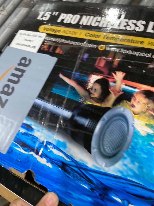 Photo 1 of Jeavle Pool Lights for Inground Pool, Direct Replacement for Pentair GloBrite, 1.5 Inch LED Color Inground Pool & Spa Light, IP68 Waterproof, AC12V, 50 ft Cord