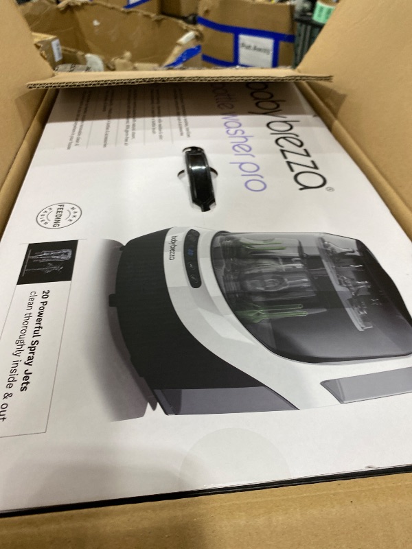 Photo 1 of Baby Brezza Baby Bottle Washer Pro - Clinically Proven Better Cleaning - Washer, Sterilizer + Dryer In One Appliance for Essentials like Bottles + Pump Parts – Machine Replaces Brushes + Racks