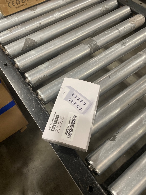 Photo 1 of 10-Port USB Wall Charger Station with Rapid Charging Auto Detect Technology Safety Guaranteed Family-Sized USB Ports for Multiple Devices Smart Phone Tablet Laptop Computer