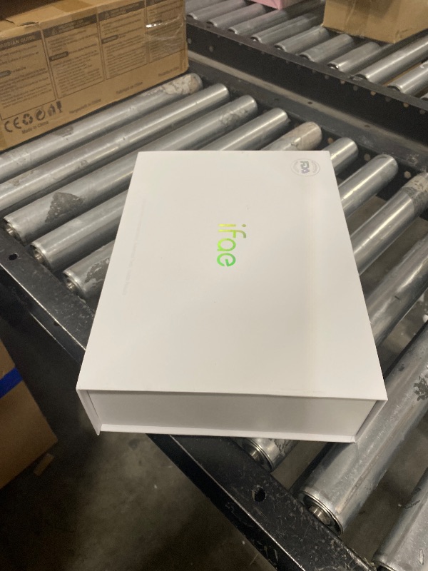 Photo 1 of Red Light Therapy Mask for Face and Neck, 7 Colors with NIR Led Face Mask Light Therapy with Eye Protection and Remote, Rechargeable Ergonomic Design for True Anti-Aging Skincare at Home White