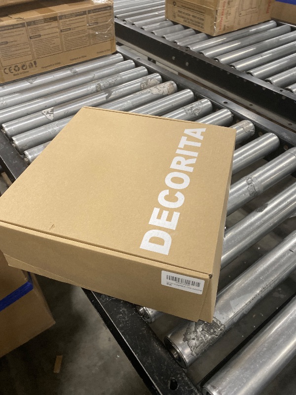 Photo 1 of DECORITA Half-Circle Felt Board Tiles, 12 Packs - Self Adhesive Wall Art & Acoustic Panels | Abstract Wall Decor for Home Office | Modern Pinboard - Aurora Green