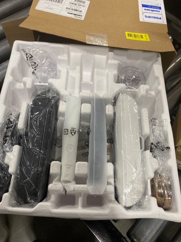 Photo 1 of Philips Sonicare DiamondClean Connected Electric Toothbrush 2 Pack, x2 Sonic Toothbrushes, x2 Charging Travel Cases, x2 A3 Brush Heads, 12 Brushing Settings, (Black and Rose Gold) Model HX9912/71