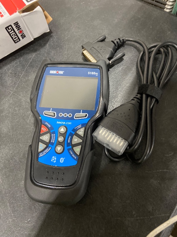 Photo 1 of INNOVA 5160RS, OBD2 Bidirectional Scan Tool, OE-Level All System Diagnostics, Reset Oil Light/Battery/EPB/SAS/DPF, Mechanic Recommended Fixes & Parts, TSBs, 1yr Warranty, Free Updates