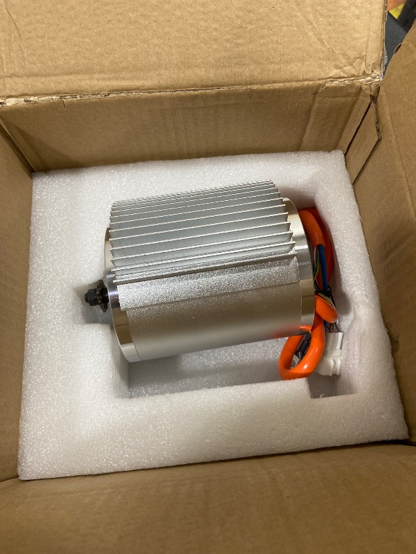 Photo 1 of Kunray Electric DC Motor 48V 2000W Motor, Electric Scooter Brushless Motor Max Speed 5700rpm, Electric Dirt Bike Motor Engine, Go Kart Electric Motor with Temperature Sensing